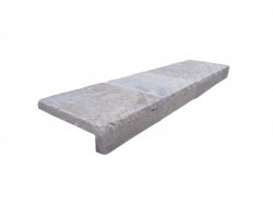 Travertin Beige Nez de Marche 10x10 3 cm Droit  2