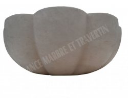 Travertin Beige Vasque Marguerite Adouci 2
