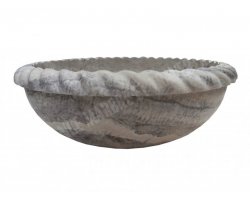 Travertin Silver Vasque Encastrer Corde Adouci 2