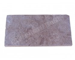 Travertin Walnut Nez de Marche 30,5x61x5 cm Arrondi 