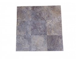 Travertin Silver 40x40 1,2 cm Antique  2