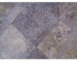 Travertin Silver 40x40 1,2 cm Antique  2
