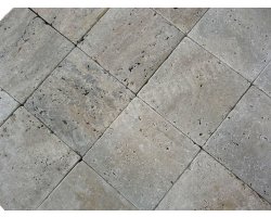 Travertin Beige Nuance 20x20 3 cm Antique  2