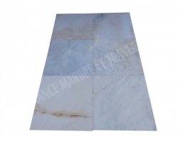 Marbre Blanc Bianco Giallo 60x60x2 cm Poli 2