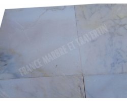 Marbre Blanc Bianco Giallo 60x60x2 cm Poli 2