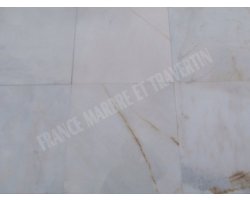 Marbre Blanc Bianco Giallo 60x60x1,5 cm Poli  2