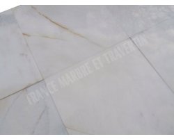 Marbre Blanc Bianco Giallo 60x60x1,5 cm Poli  2
