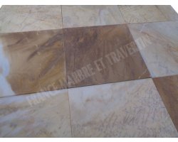 Marbre Jaune Picasso 30x30x1 cm Poli  2