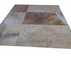 Marbre Jaune Picasso 30x30x1 cm Poli  2