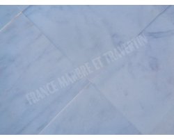 Marbre Blanc Carrare Turque  30x30x1 cm Poli  2