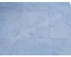 Marbre Blanc Carrare Turque  40x40x1,2 cm Poli  2