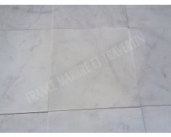 Marbre Blanc Carrare Turque  45x45x1 cm Poli  2