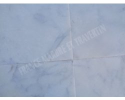 Marbre Blanc Carrare Turque 60x60x1,5 cm Poli  2