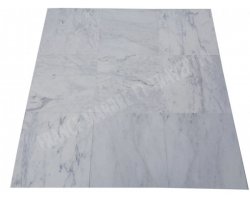 Marbre Blanc Arabescato Turque 40x40x1,2 cm Poli  2