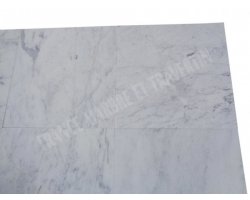 Marbre Blanc Arabescato Turque 40x40x1,2 cm Poli  2