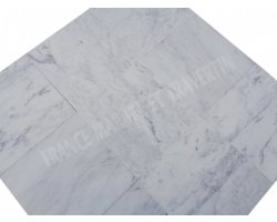 Marbre Blanc Arabescato Turque 40x40x1,2 cm Poli  2