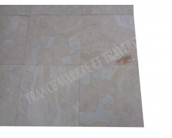 Marbre Marfil Bursa Beige 40x40x2 cm Poli  2