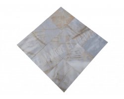 Marbre Gris Clair Fumée 30x30x1 cm Poli  2