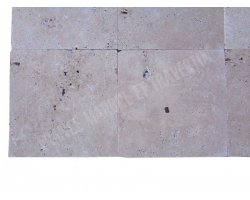 Travertin Beige Clair 40x40 1,2 cm Antique  2