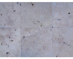 Travertin Beige Clair 40x40 1,2 cm Antique  2