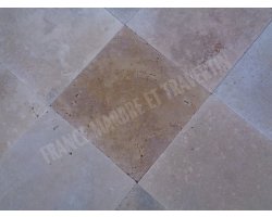 Travertin Beige Nuance 40x40 3 cm Antique  2