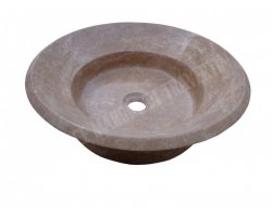 Travertin Noce Vasque Coupelle Adouci 2