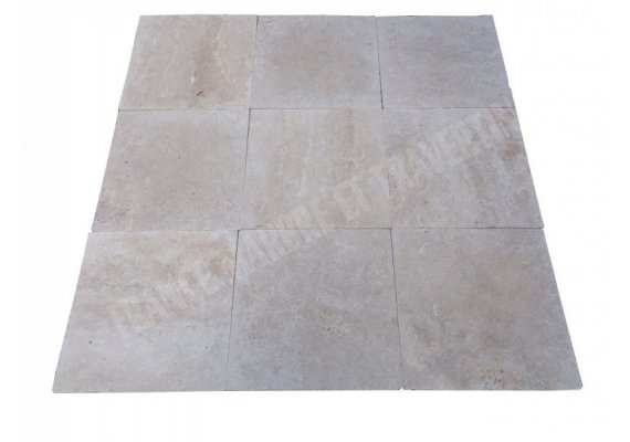 Travertin Beige Clair 40x40 2 cm Antique  1