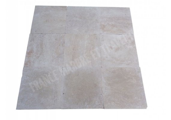 Travertin Beige Clair 40x40 3 cm Antique  1