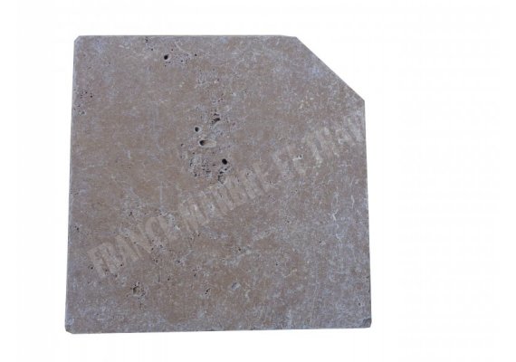 Travertin Noce 2A Margelle Rentrant 40x40 3 Droit 1