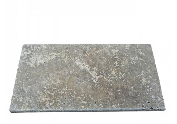 Travertin Walnut Margelle 30,5x61 2 cm Arrondi 1