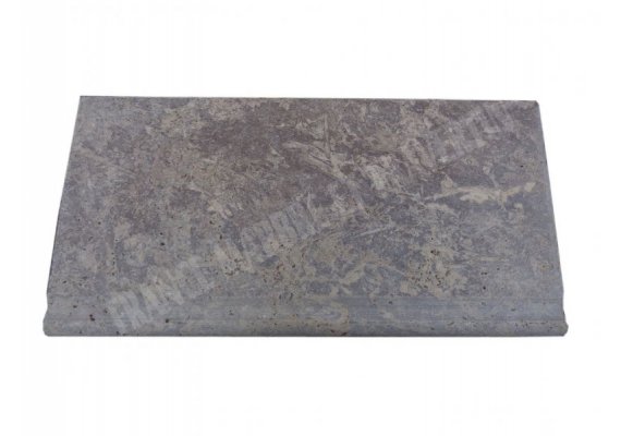 Travertin Walnut Margelle Poignée 30,5x61 3 cm Arrondi 1