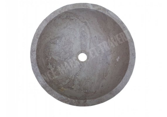 Travertin Noce Vasque Élégance Adouci 1