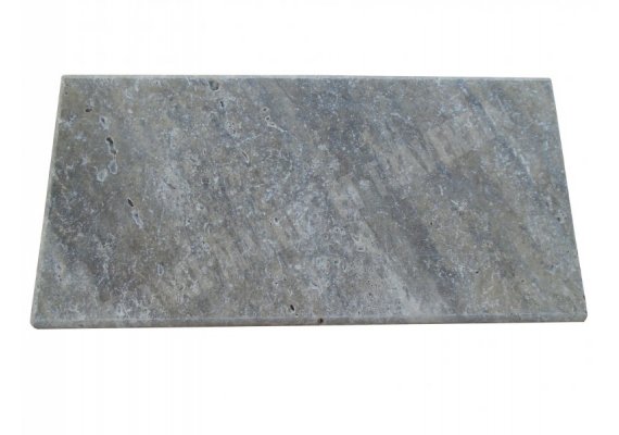 Travertin Silver Couvertine Sortant 30,5x61x5 cm Ogee 1
