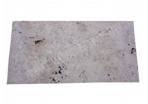 Travertin Beige Margelle 30,5x61 2 cm Droit 1