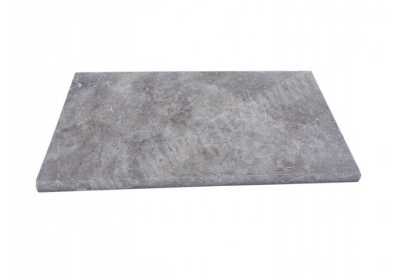 Travertin Silver Margelle 33x61 3 cm Arrondi  1