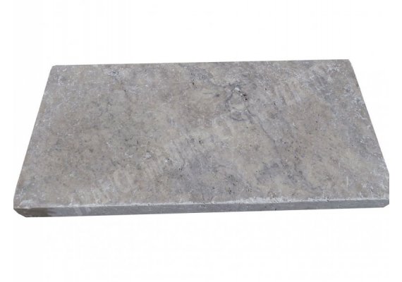 Travertin Silver Margelle 30,5x61 5 cm Droit 1