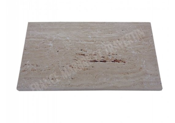 Travertin Clair Margelle Veiné 33x61 3 cm Arrondi 1
