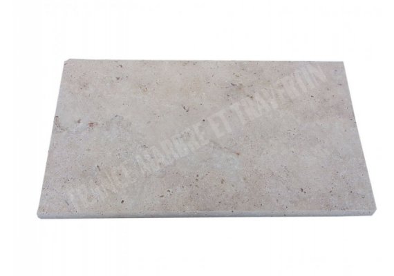 Travertin Beige Clair Margelle 33x61 3 cm Arrondi 1