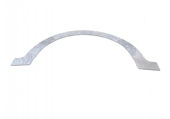 Travertin Silver Margelle Courbe 150/30,5 5 cm Arrondi 1