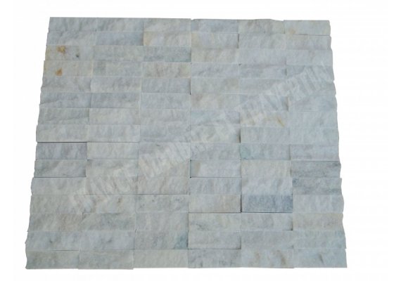 Marbre Blanc Parement 5x15 cm 1