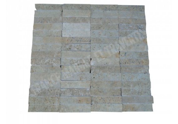 Travertin Beige Nuance Parement 5x20 cm 1