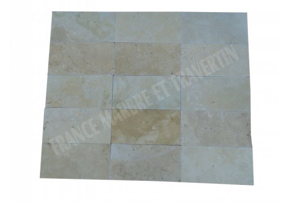Travertin Beige Clair 15x30 cm Antique  1