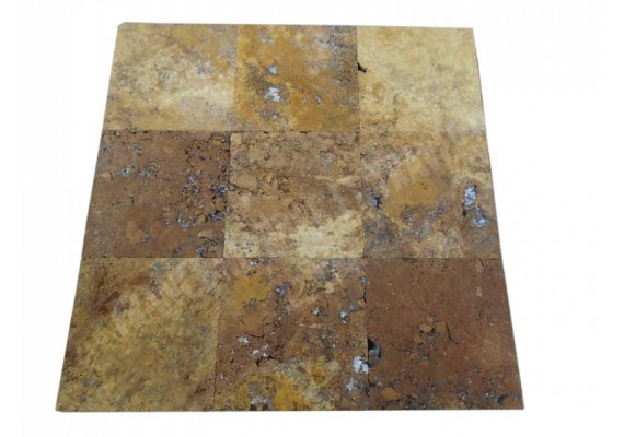Travertin Jaune 40x40 1,2 cm Antique 1