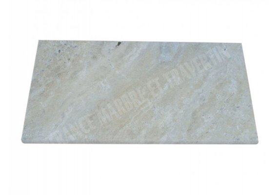 Travertin Malibu Margelle 30,5x61 3 cm Arrondi 1