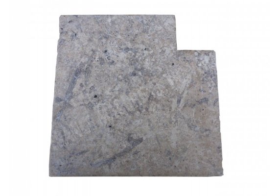 Travertin Silver 3B Margelle Rentrant 40x40 3 Droit 1