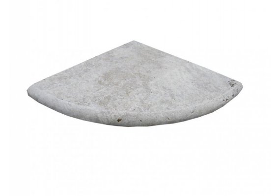 Travertin Beige Escalier Quart de Rond 33x33 3 cm  1