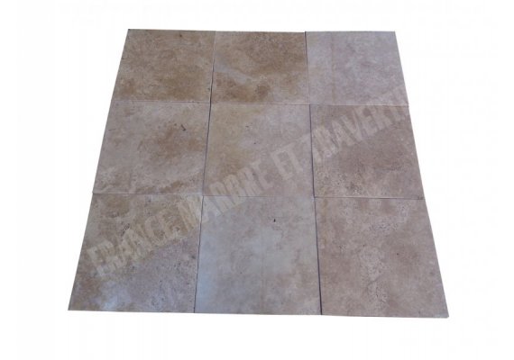 Travertin Walnut 45x45 2 cm Antique 1