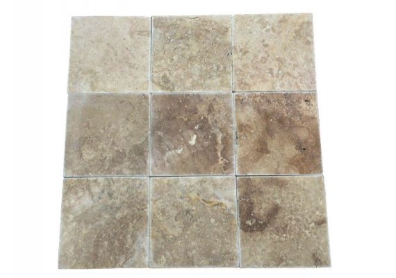 Travertin Walnut 30x30 3 cm Antique  1