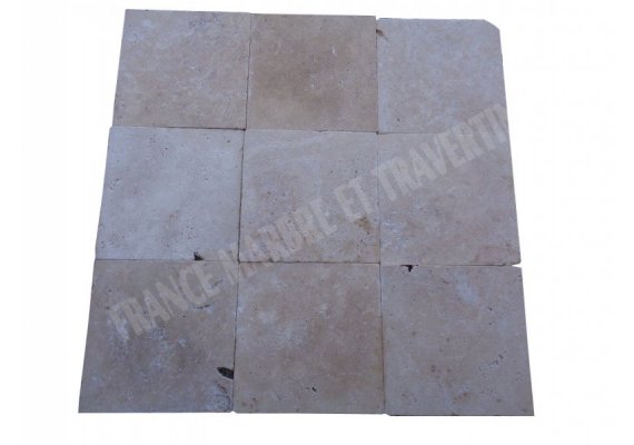 Travertin Beige Nuance 30x30 1,2 cm Antique 1