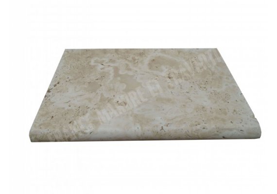 Travertin Beige Clair Margelle 40,6x61 5 Arrondi 1